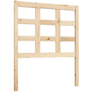 vidaXL Tête de lit 80,5x4x100 cm Bois massif de pin pas cher