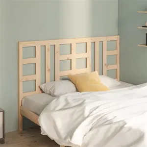 vidaXL Tête de lit 146x4x100 cm Bois massif de pin pas cher