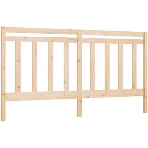 vidaXL Tête de lit 206x4x100 cm Bois massif de pin pas cher
