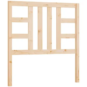 vidaXL Tête de lit 81x4x100 cm Bois massif de pin pas cher