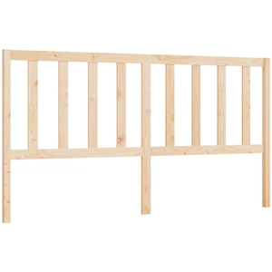 vidaXL Tête de lit 206x4x100 cm Bois massif de pin pas cher