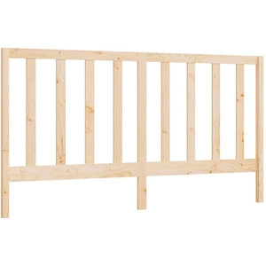 vidaXL Tête de lit 206x4x100 cm Bois massif de pin pas cher