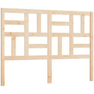 vidaXL Tête de lit 146x4x104 cm Bois massif de pin pas cher