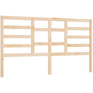 vidaXL Tête de lit 206x4x104 cm Bois massif de pin pas cher