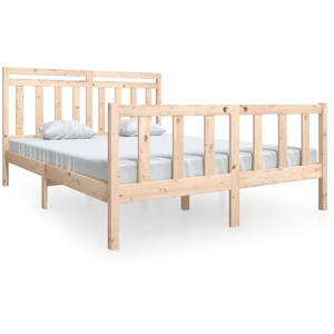 Comparateur de prix : vidaXL Cadre de lit Bois massif 160x200 cm