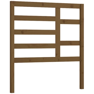 vidaXL Tête de lit Marron miel 96x4x104 cm Bois massif de pin pas cher