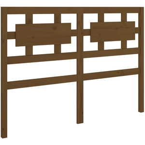 vidaXL Tête de lit Marron miel 185,5x4x100 cm Bois massif de pin pas cher