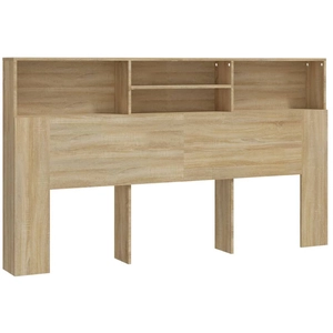 Comparateur de prix : vidaXL Armoire de tête de lit Chêne sonoma 180x19x103,5 cm
