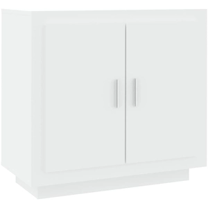 Comparateur de prix : vidaXL Buffet Blanc 80x40x75 cm Bois d'ingénierie