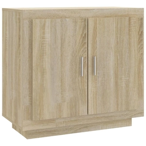 vidaXL Buffet Chêne sonoma 80x40x75 cm Bois d'ingénierie pas cher