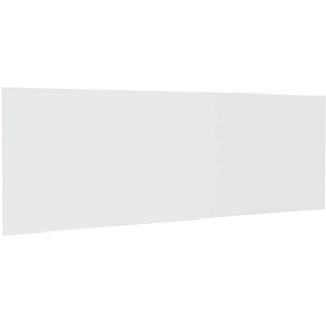 vidaXL Tête de lit murale Blanc 240x1,5x80 cm Bois d'ingénierie pas cher