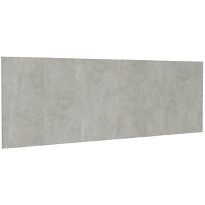 vidaXL Tête de lit murale Gris béton 240x1,5x80 cm Bois d'ingénierie pas cher