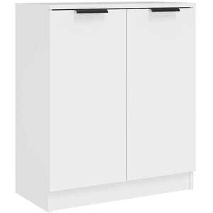 vidaXL Buffet Blanc 60x30x70 cm Bois d'ingénierie pas cher