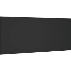 vidaXL Tête de lit Noir 200x1,5x80 cm Bois d'ingénierie pas cher