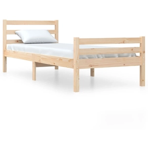 Comparateur de prix : vidaXL Cadre de lit Bois massif 100x200 cm