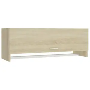 Comparateur de prix : vidaXL Vidaxl Garde-Robe Chêne Sonoma 100x32,5x35 Cm Bois D'ingénierie