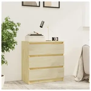 vidaXL Table de chevet 60x36x64 cm Bois de pin massif pas cher