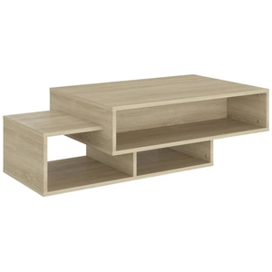 vidaXL Table basse Chêne sonoma 105x55x32 cm Aggloméré pas cher