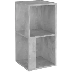 Comparateur de prix : vidaXL Armoire d'angle Gris béton 33x33x67 cm Bois d'ingénierie 809021