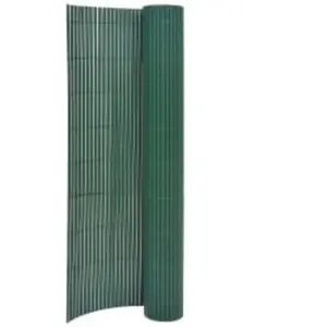 vidaXL Clôture de jardin double face 110x300 cm Vert
