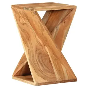 Comparateur de prix : vidaXL Table d'appoint 35x35x55 cm Bois massif d'acacia