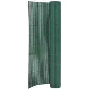 Comparateur de prix : vidaXL Clôture de jardin double face 110x500 cm Vert