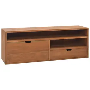 Comparateur de prix : vidaXL Meuble TV 110x30x40 cm Bois de teck massif