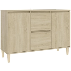Vidaxl - Buffet chêne sonoma 101x35x70 cm bois d'ingénierie Chêne sonoma