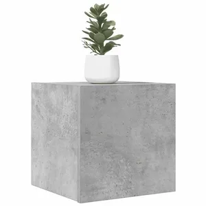 vidaXL Meubles TV muraux 2 pcs Gris béton 30,5x30x30 cm pas cher