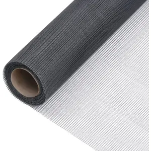 vidaXL Écran en treillis Fibre de verre 112x2000 cm Gris pas cher