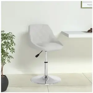 vidaXL Chaise de salle à manger Blanc Similicuir pas cher