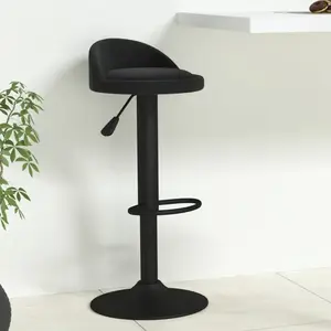 Comparateur de prix : vidaXL Tabouret de bar Noir Velours