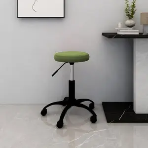 Comparateur de prix : vidaXL Chaise pivotante de bureau Vert clair Velours