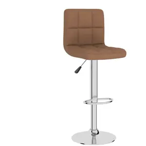 Comparateur de prix : vidaXL Tabouret de bar Marron Tissu