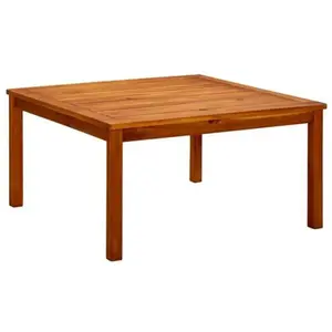 vidaXL Table basse de jardin 85x85x45 cm Bois solide d'acacia pas cher