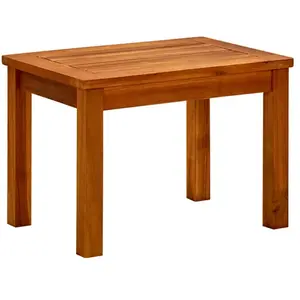 vidaXL Table basse de jardin 50x35x36 cm Bois solide d'acacia pas cher