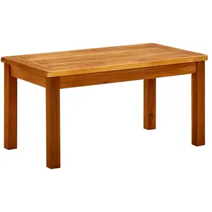 vidaXL Table basse de jardin 70x40x36 cm Bois solide d'acacia pas cher