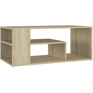vidaXL Table basse chêne sonoma 100x50x40 cm bois d'ingénierie 806924 pas cher