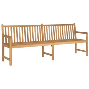 Comparateur de prix : vidaXL Banc de jardin 228 cm bois de teck solide