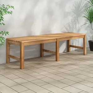 Comparateur de prix : vidaXL Banc de jardin 150 cm bois de teck massif