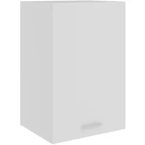 vidaXL Armoire suspendue Blanc 39,5x31x60 cm Aggloméré pas cher