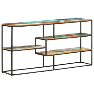 vidaXL Buffet 150x30x75 cm Bois de récupération massif pas cher