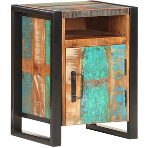 Comparateur de prix : vidaXL Table de chevet 40x35x55 cm Bois de récupération massif