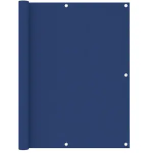 vidaXL Écran de balcon Bleu 120x400 cm Tissu Oxford
