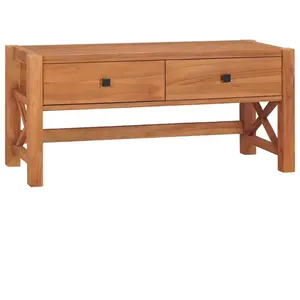 Comparateur de prix : vidaXL Meuble TV 100x40x45 cm Bois de teck