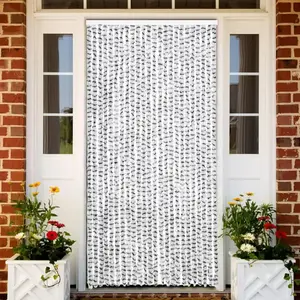 Comparateur de prix : vidaXL Moustiquaire Gris clair et gris foncé 100x220 cm Chenille