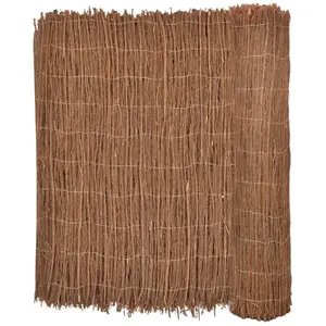 vidaXL Clôture en broussaille 600x100 cm pas cher