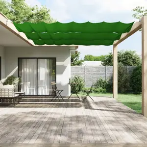 vidaXL Auvent vertical Vert clair 180x1000 cm Tissu oxford pas cher