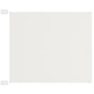 vidaXL Auvent vertical Blanc 140x420 cm Tissu oxford pas cher