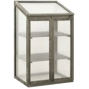 Comparateur de prix : vidaXL Serre 60x45x100 cm Bois de sapin